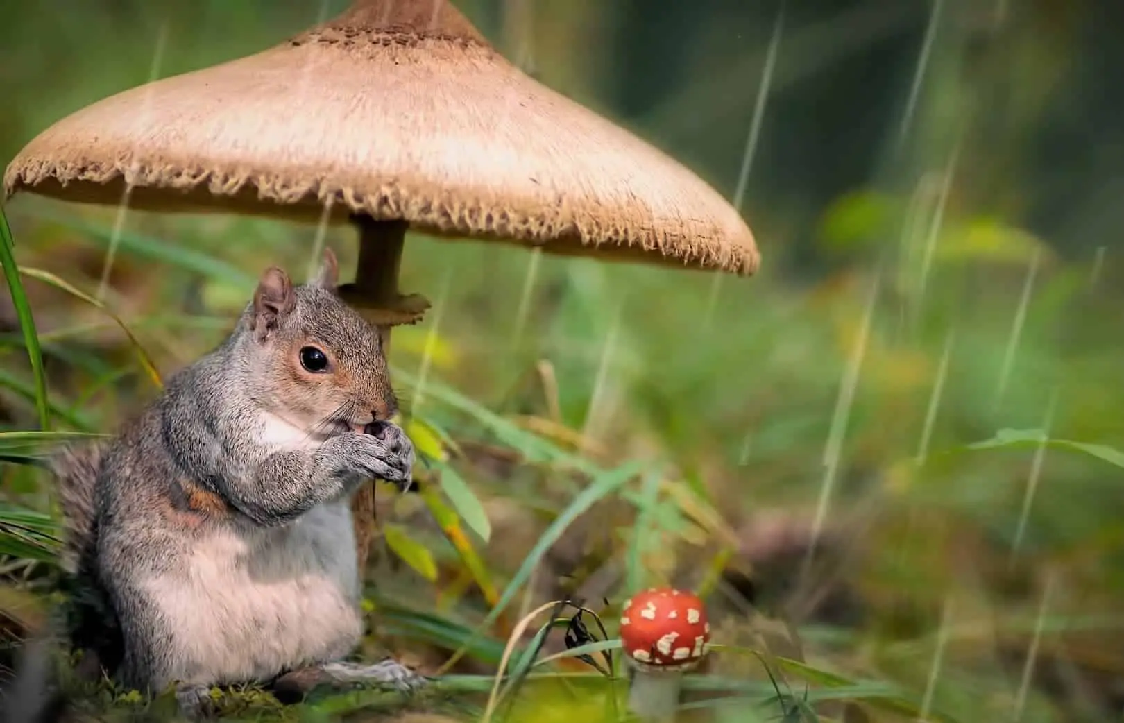 Do Squirrels Eat Mushrooms? How Many? (Why?)