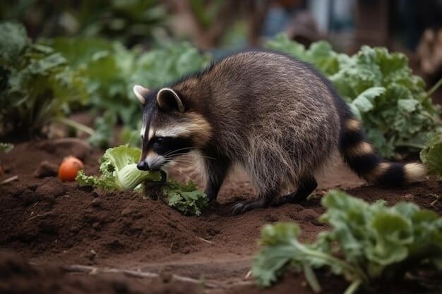Raccoons can eat 